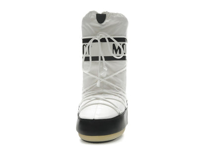 Moon Boot Icon Nylon Boot Black White