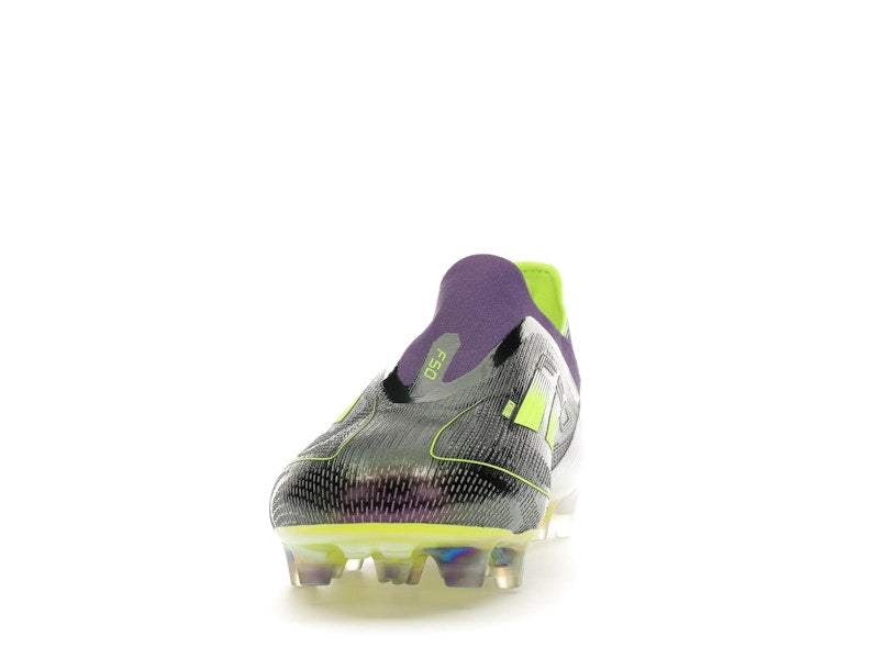 adidas Laceless F50 Elite Fast Reborn FG Purple Lucid Lemon