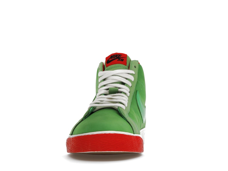 Nike SB Blazer Green Spark Pimento