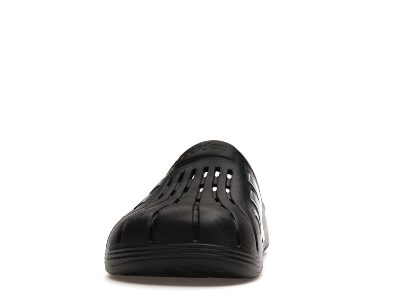 adidas Adilette Clog Black Silver