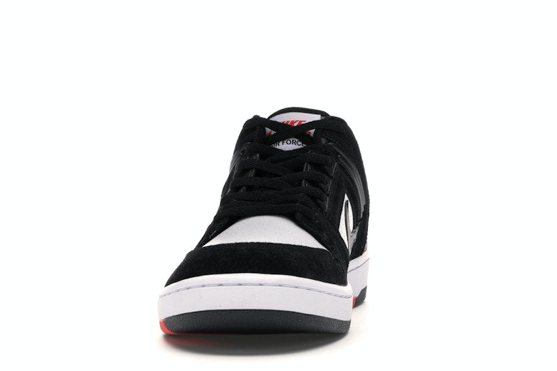 Nike SB Air Force 2 Low Black White Habanero Red
