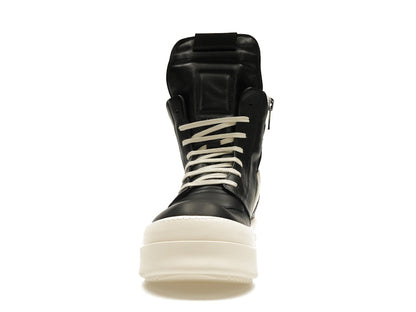 Rick Owens Mega Bumper Geobasket Black Milk