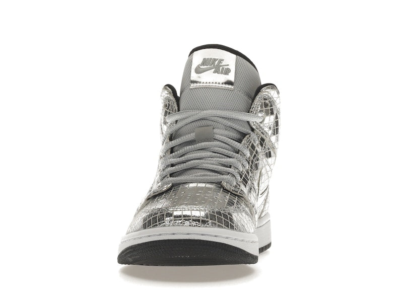Jordan 1 Mid SE Disco Metallic Silver (Women's)