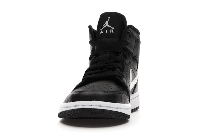 Jordan 1 Mid Black White (Women's)