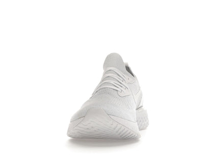 Nike Epic React Flyknit True White