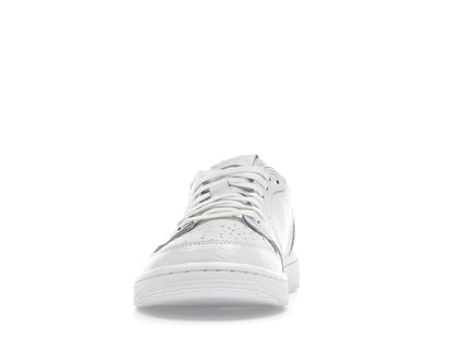 Jordan 1 Retro Low Swooshless Triple White (2025)