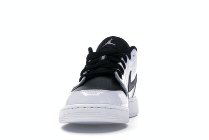 Jordan 1 Low White Black Patent (GS)
