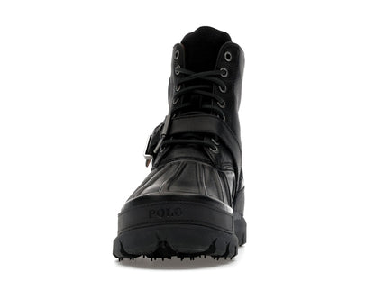 Polo Ralph Lauren Oslo High Oiled Leather Boot Black