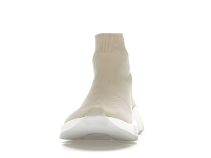 Balenciaga Speed 2.0 Recycled Sole Transparent Sole Beige