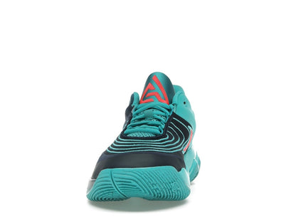 Nike Giannis Immortality 4 Dusty Cactus Obsidian Bright Crimson