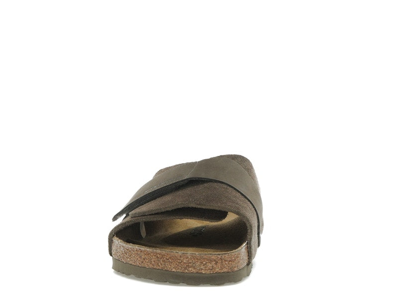 Birkenstock Kyoto Nubuck-Suede Concrete Gray