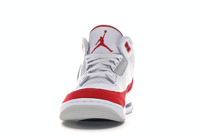 Jordan 3 Retro Tinker White University Red