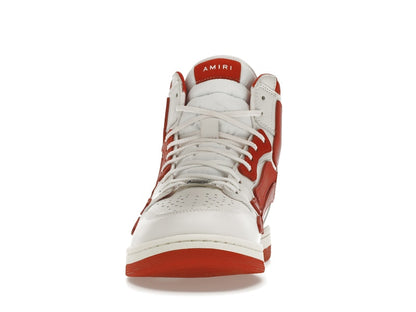 AMIRI Skel Panelled High Top White Red