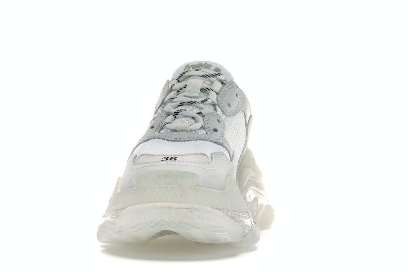 Balenciaga Triple S White Clear Sole (Women's)