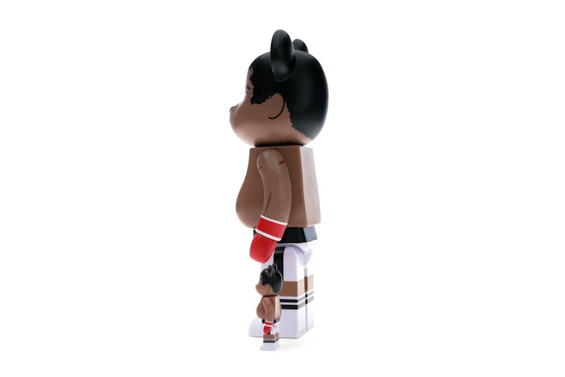 Bearbrick Muhammad Ali 100% & 400% Set Brown