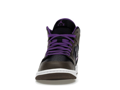 Jordan 1 Mid Purple Mocha