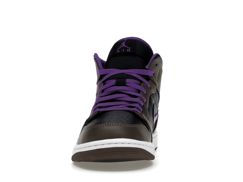 Jordan 1 Mid Purple Mocha