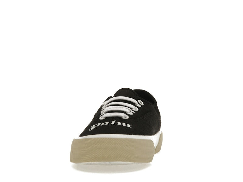 Palm Angels Low Top Logo Black White