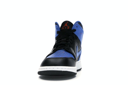 Jordan 1 Mid Royal Paint Splatter (GS)