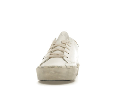 Golden Goose Hi Star White Glitter Gold (Women's)