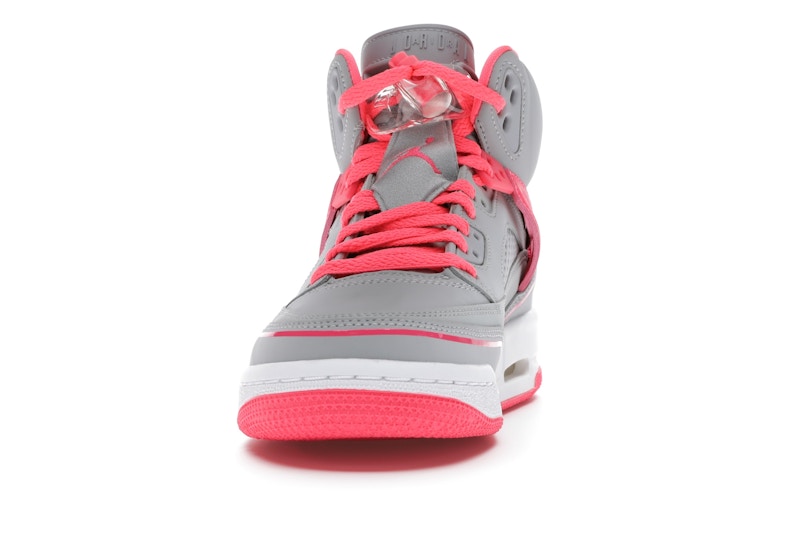 Jordan Spizike Wolf Grey Racer Pink (GS)