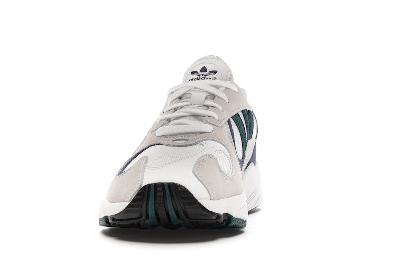 adidas Yung-1 White Noble Green Dark Blue