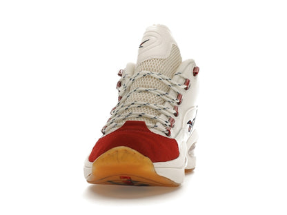 Reebok Question Mid Vintage Red Toe