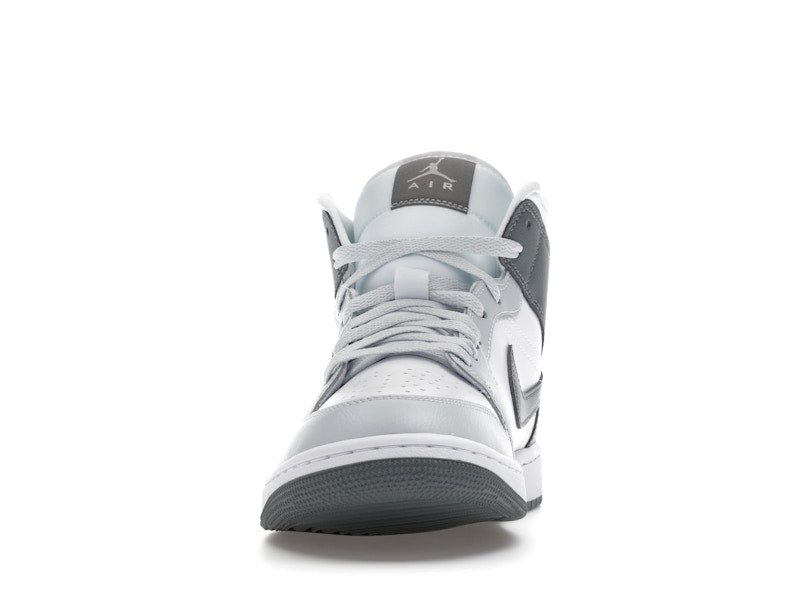 Jordan 1 Mid White Smoke Grey (Women's)