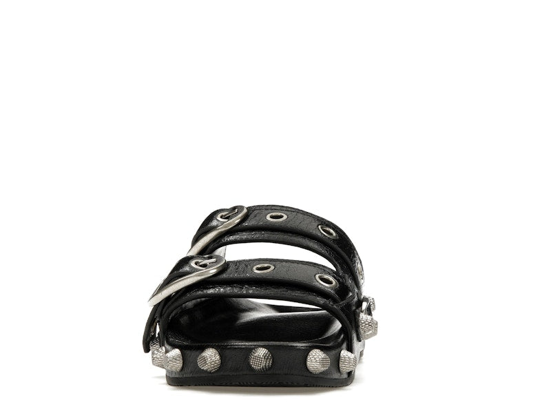 Balenciaga Cagole Sandals Black