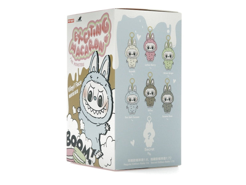 Pop Mart Labubu The Monsters Exciting Macaron Vinyl Plush Pendant Single Blind Box
