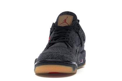 Jordan 4 Retro Levi's Black (GS) (Blank Tag)