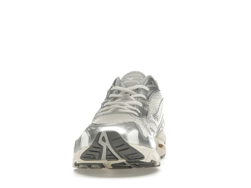 Mizuno Wave Rider 10 Metallic Snow White
