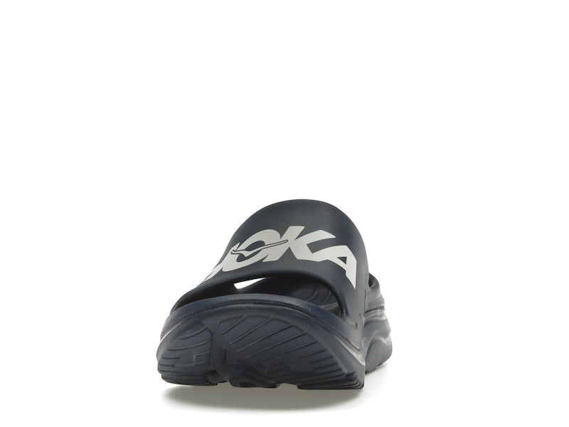 Hoka One One Ora Athletic Slide Varsity Navy White