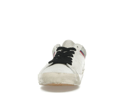 Golden Goose Super Star White Grey Red Blue