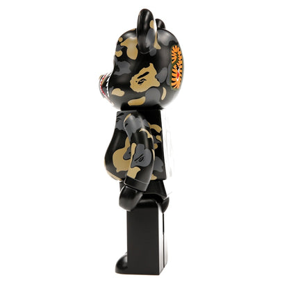Bearbrick x BAPE Madison Avenue Exclusive Shark Camo 100% & 400% Set