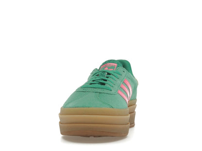 adidas Gazelle Bold Court Green Lucid Pink (Women's)