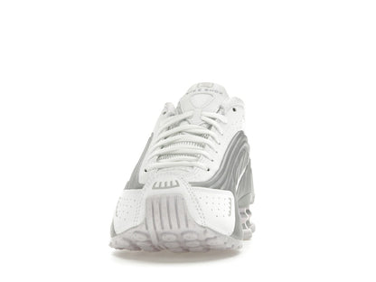Nike Shox R4 White Metallic Platinum Barely Grape (Women's)
