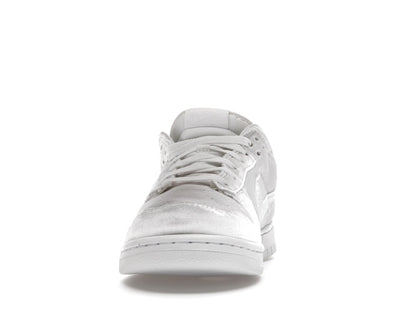 Nike Dunk Low Dover Street Market Triple White Velvet