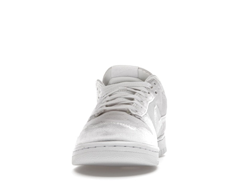Nike Dunk Low Dover Street Market Triple White Velvet