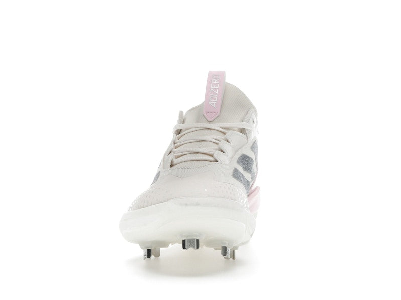 adidas Adizero Instinct+ 2.0 Chalk White Silver Metallic Clear Pink (Women's)