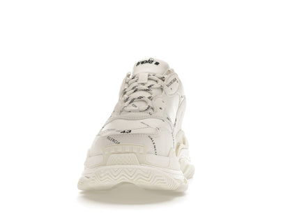 Balenciaga Triple S Allover Logo White