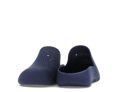 Burberry Stingray Perforated Slides Blue