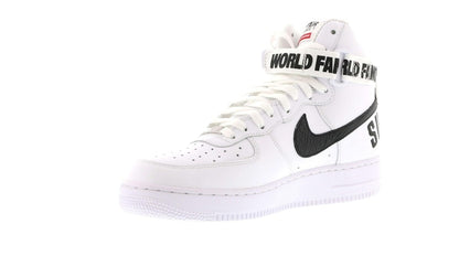 Nike Air Force 1 High Supreme World Famous White