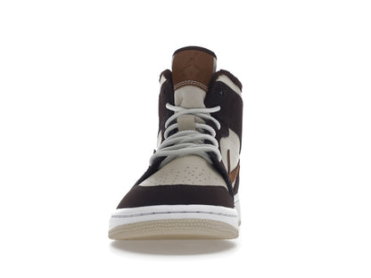 Jordan 1 Mid SE Brown Basalt Oatmeal (Women's)