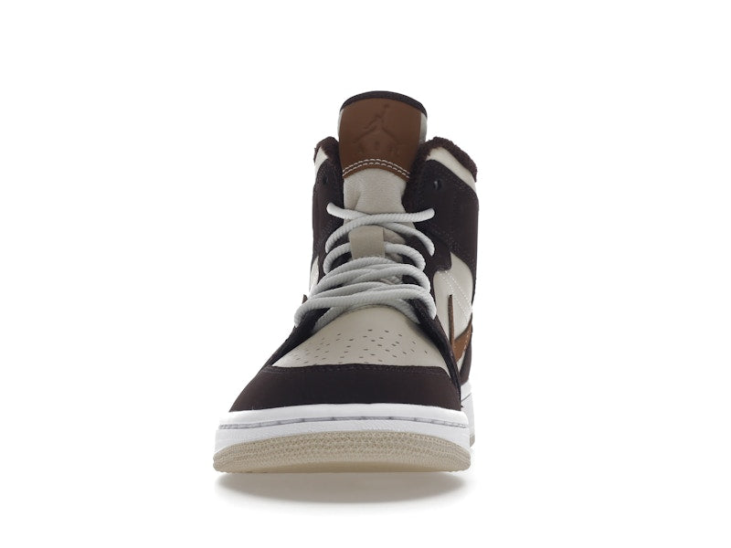 Jordan 1 Mid SE Brown Basalt Oatmeal (Women's)