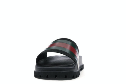 Gucci Web Slide Sandal Black