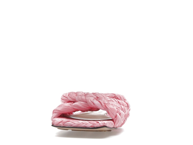 Bottega Veneta Raffia Stretch Flat Sandals Blossom (Women's)