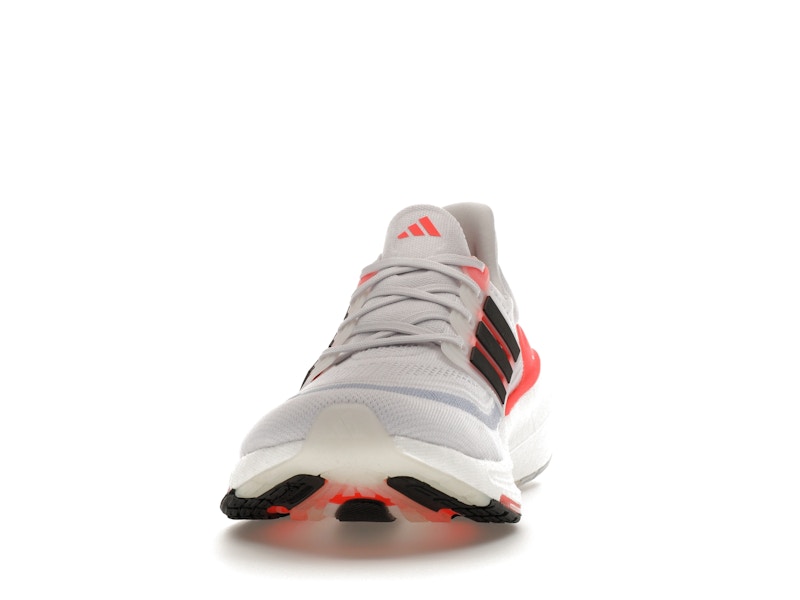 adidas Ultra Boost Light White Black Solar Red