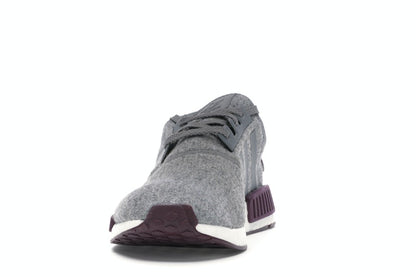 adidas NMD R1 Wool Grey Four Maroon
