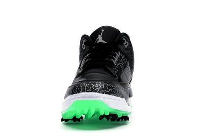Jordan 3 Retro Golf Black Green Glow